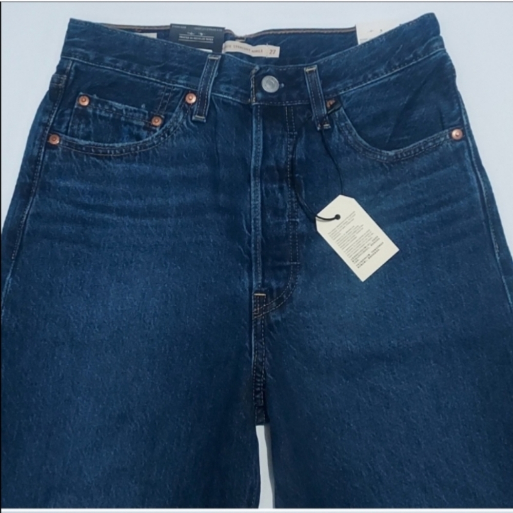 Levi's Ribcage Straight In Noe Down - Picture 6 of 16